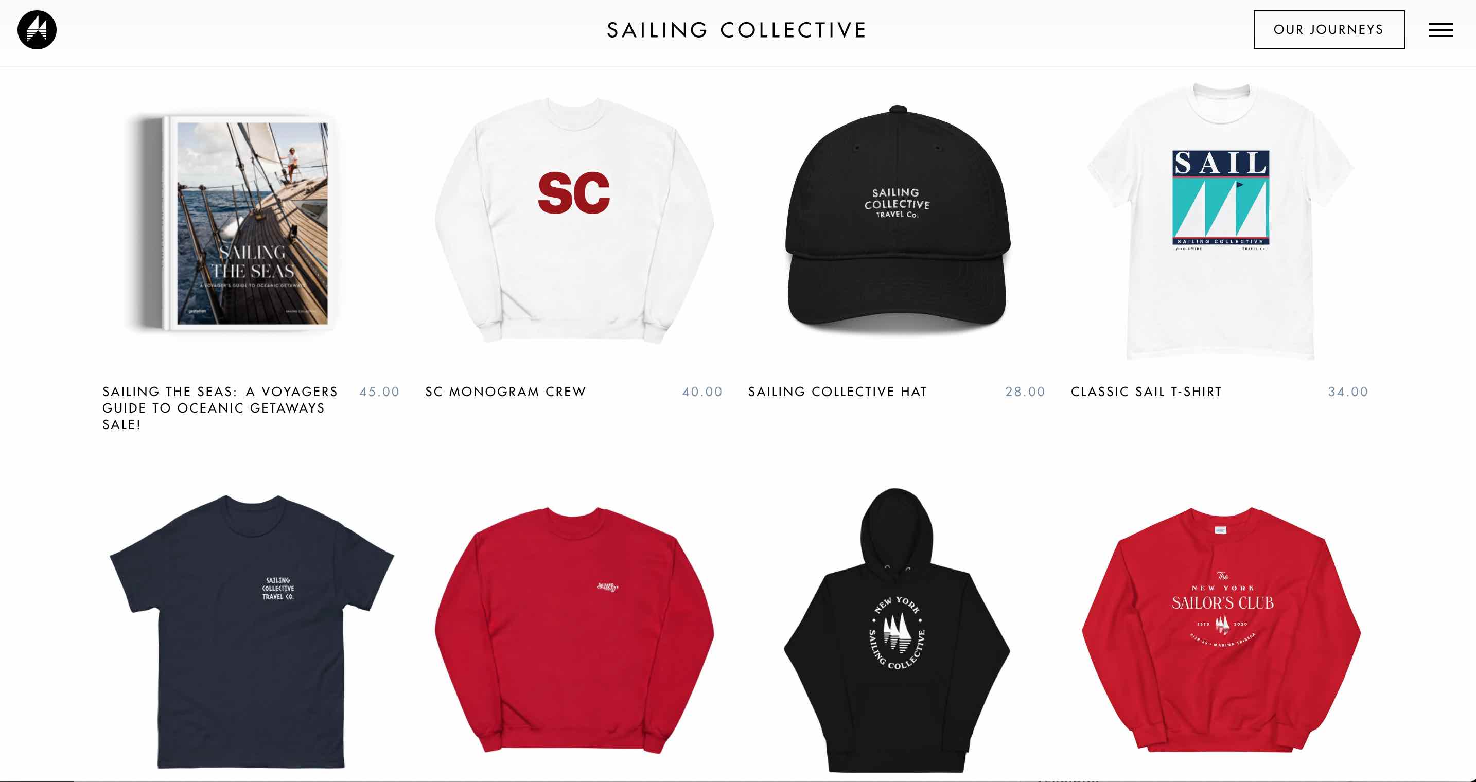 Shop | Sailing Collective Travel Co.