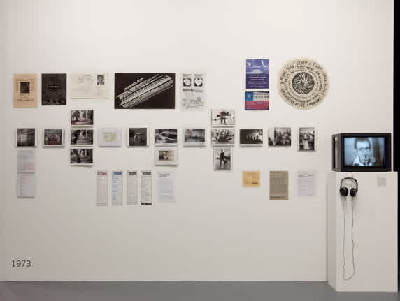 View From a Volcano installation view, photo by David Allison.