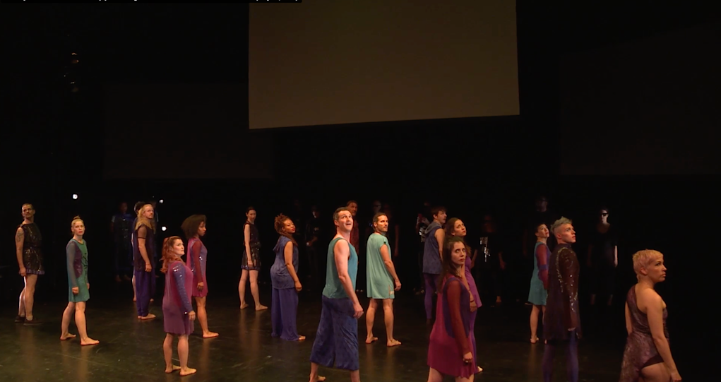 Stanley Love Performance Group performing in Charles Atlas's "The Kitchen Follies" (May 11, 2018). 