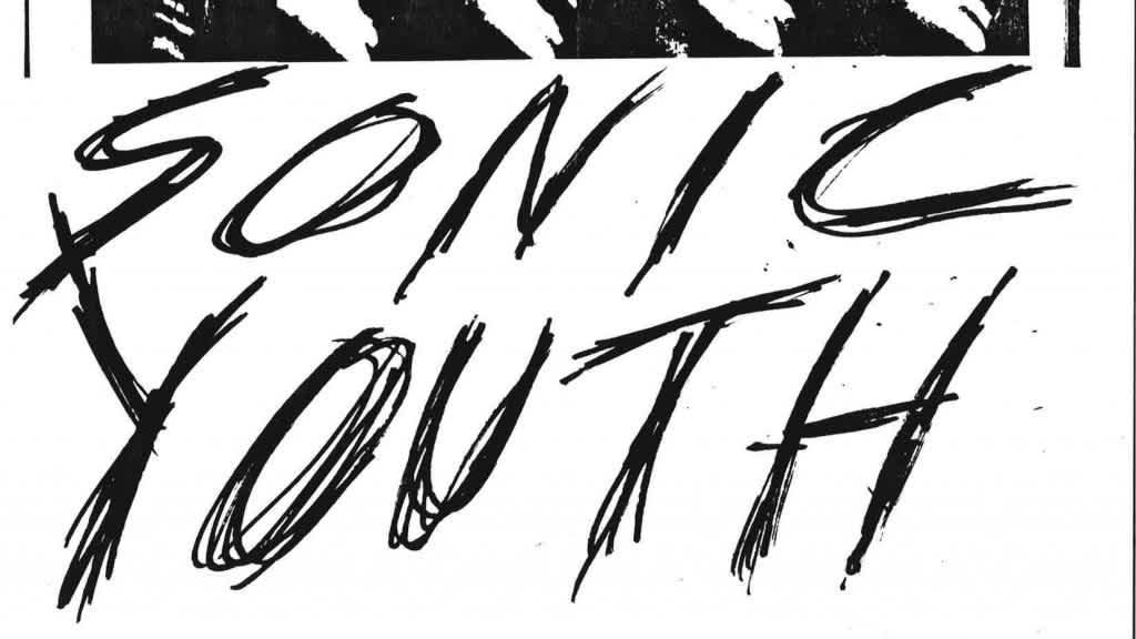 Sonic Youth flyer 1982