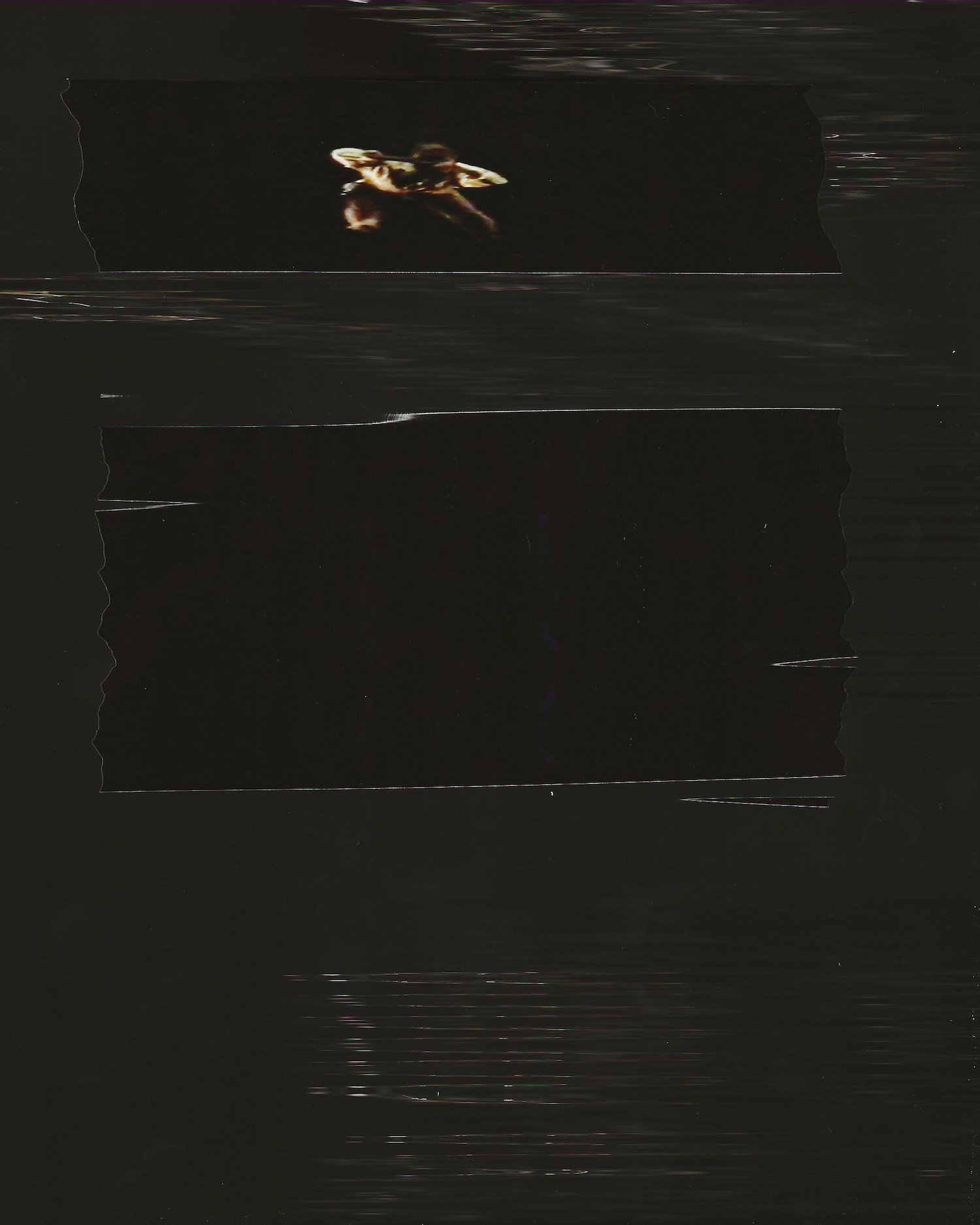 A.J. McClenon, Inspirited by For J.B. & 3B49, 2022. Collages with video stills from recording of Blondell Cummings, For J.B. and 3B49 at The Kitchen, November 30–December 3, 1989.