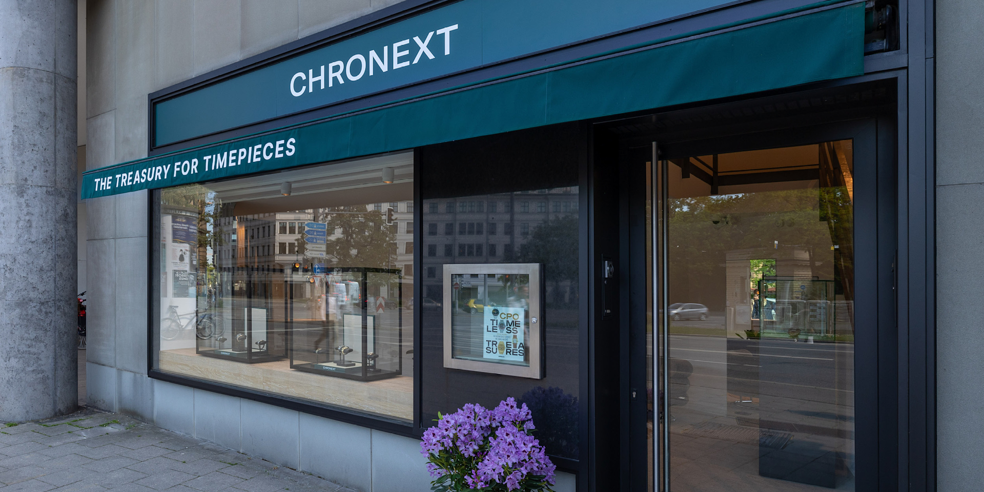 CHRONEXT eröffnet erste eigene Boutique für Luxusuhren im Herzen Münchens