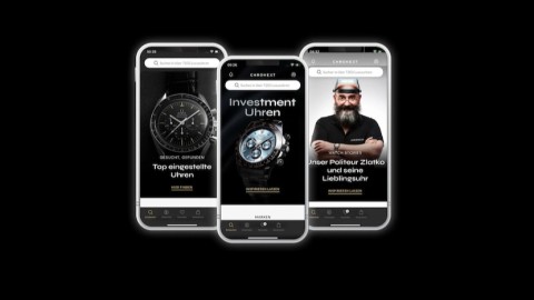 CHRONEXT-App setzt neuen Maßstab für den Online-Handel von Uhren
