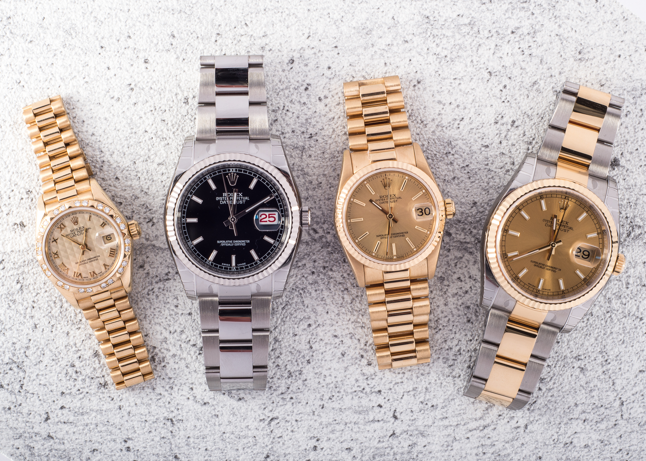 Datejust sizes on sale