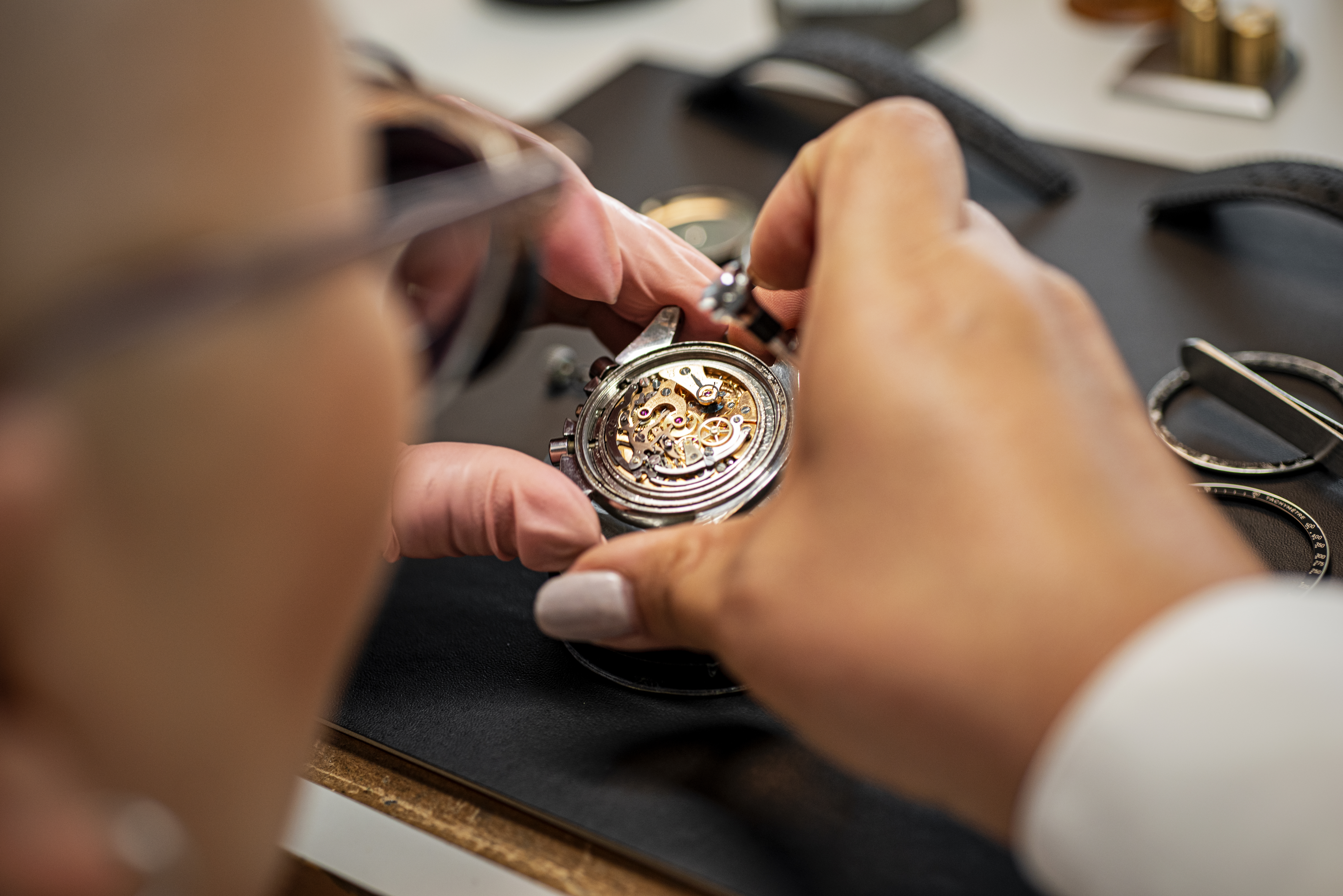 CHRONEXT Werkstattprozess: Echtheit, Qualität und Revision auf höchstem Niveau