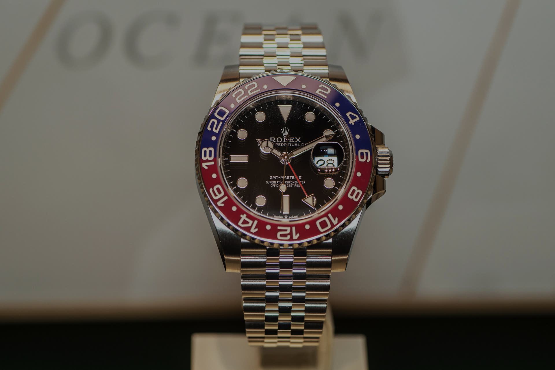 Baselworld 2018: GMT-Master II Pepsi in stainless |