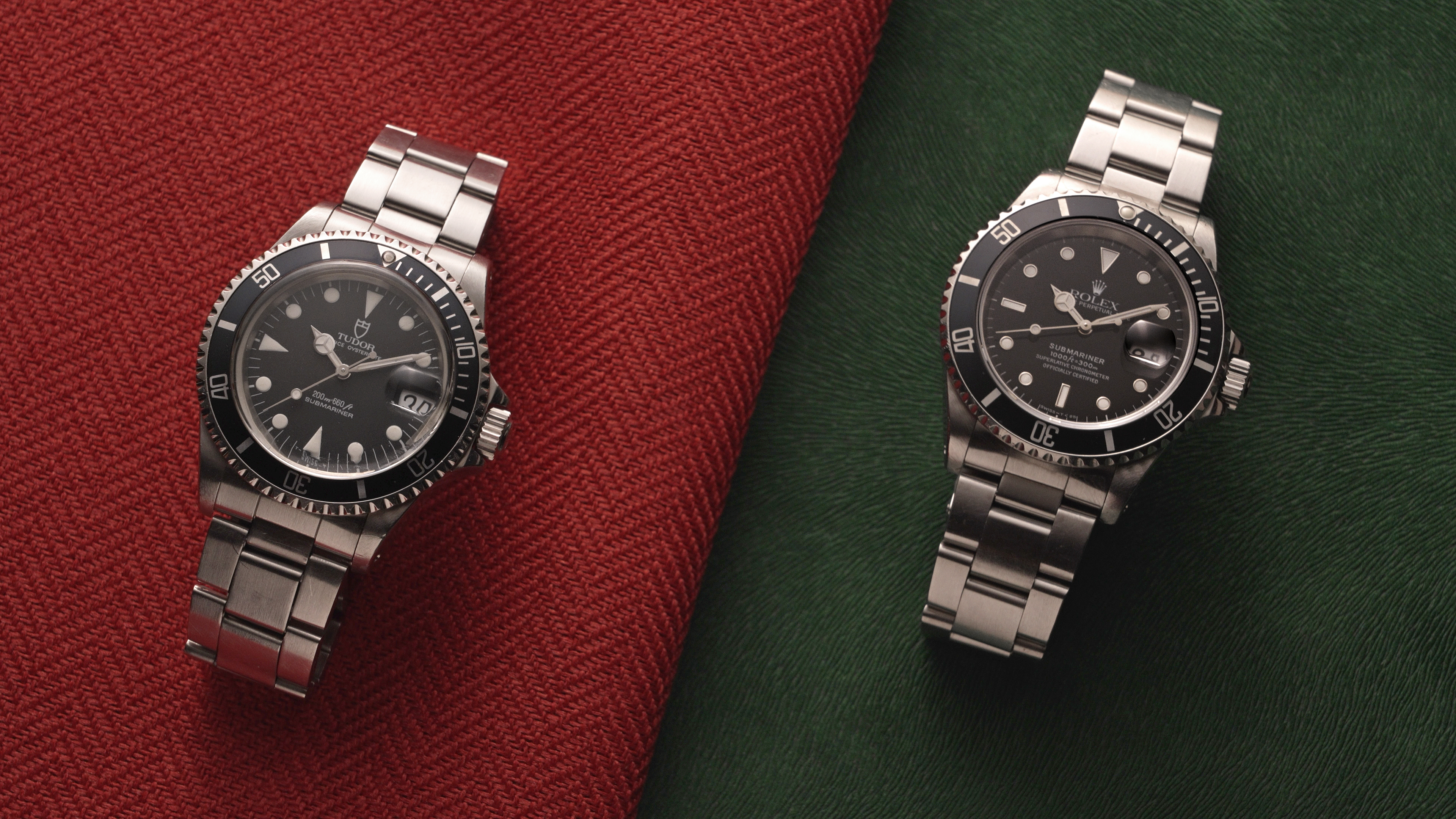 Difference between outlet tudor and rolex