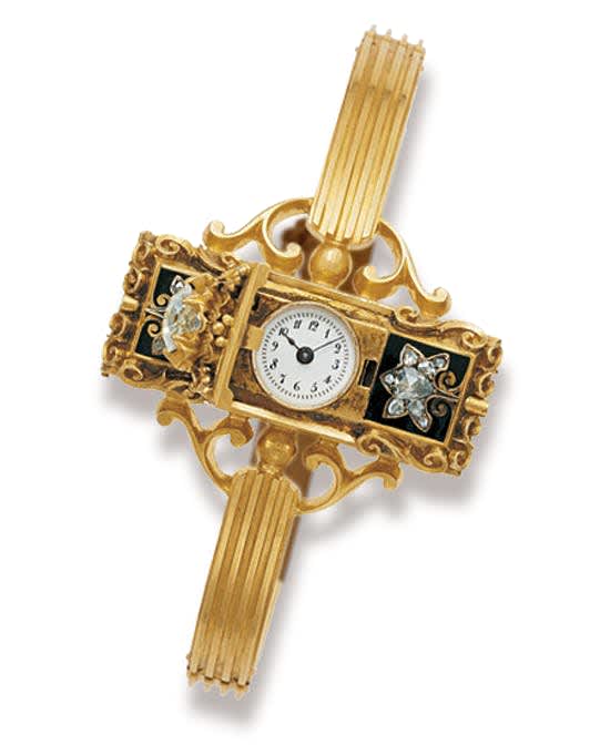 The wrist watch from Patek Philippe for countess Koscowicz I Source: Patek Philippe
