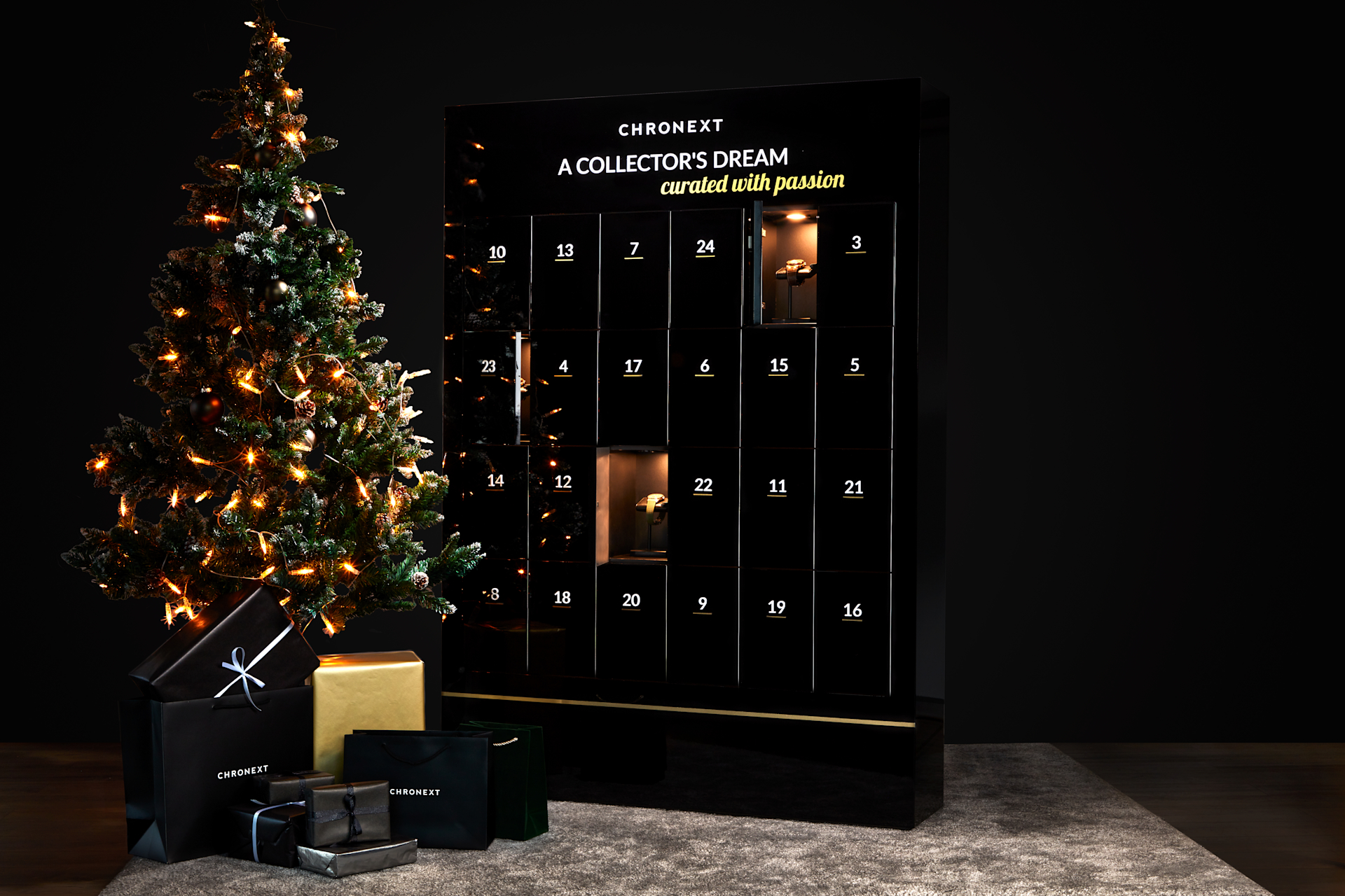 CHRONEXT präsentiert den ultimativen Adventskalender für Uhren-Sammler