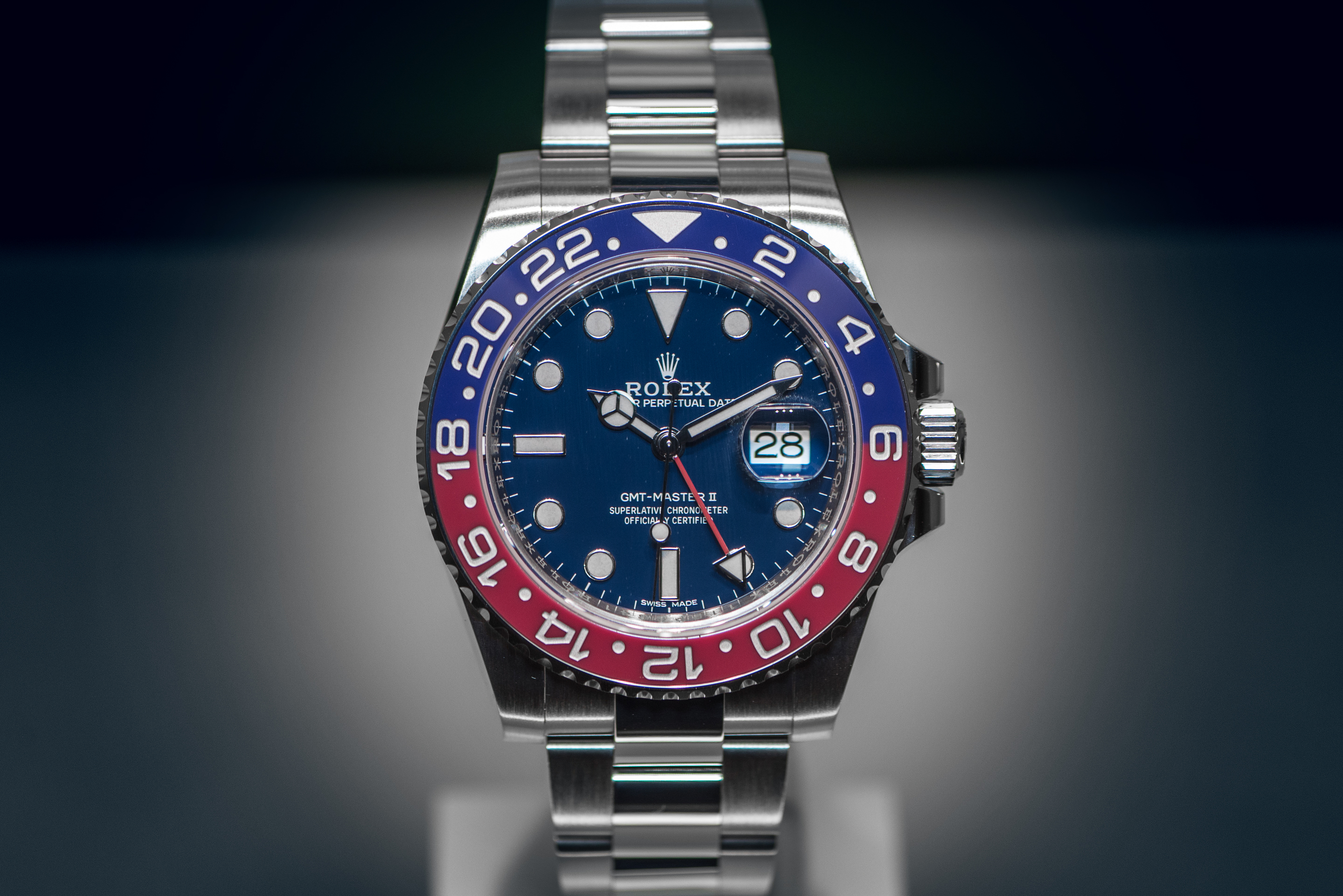 Baselworld 2018 The Rolex GMT Master II Pepsi in stainless steel CHRONEXT