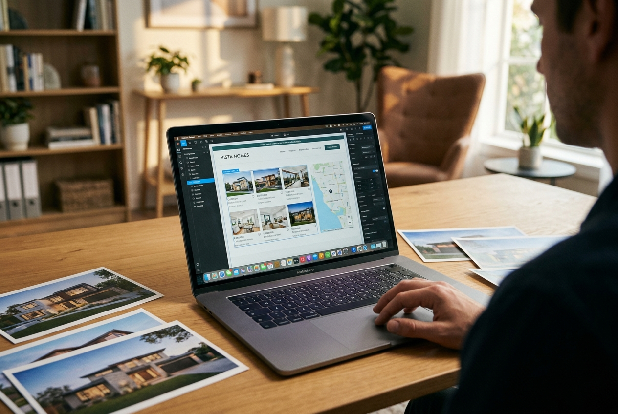 How to build a real estate website with Bolt.new