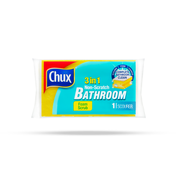 3 in 1 Non-Scratch Bathroom Foam Scrub | Chux