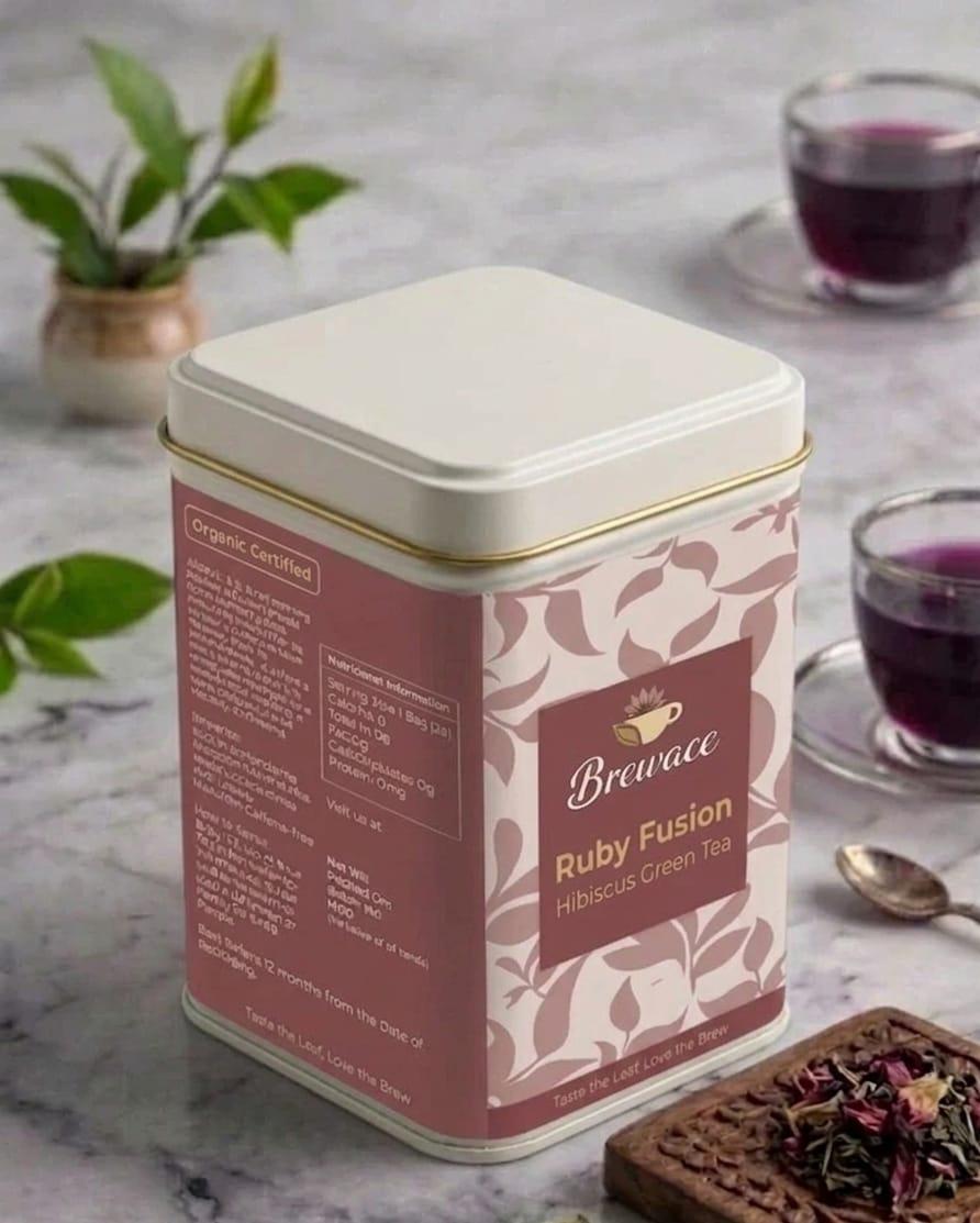 Ruby Fusion (Hibiscus Green Tea) 