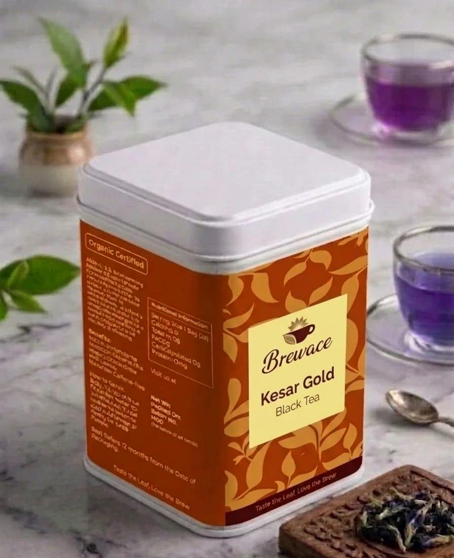 Kesar Gold (Saffron Black Tea)