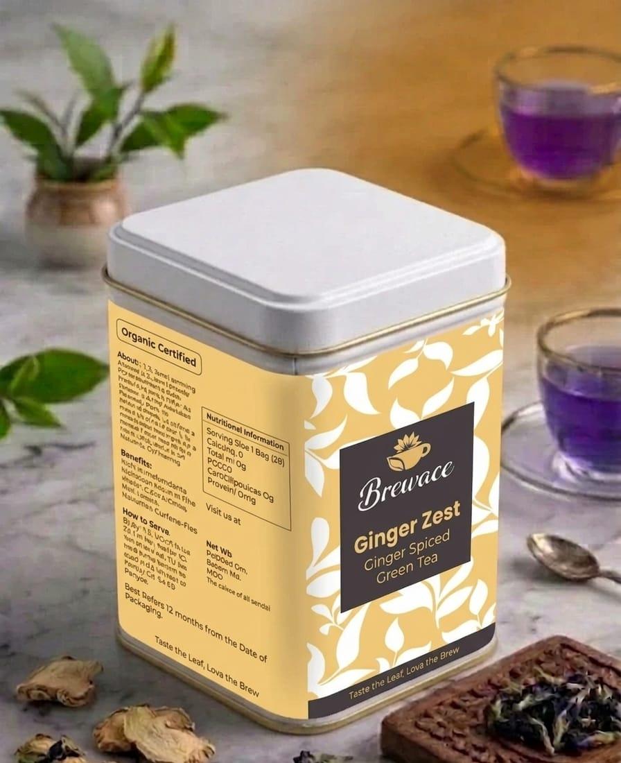 Ginger Zest (Ginger Spice Green Tea)