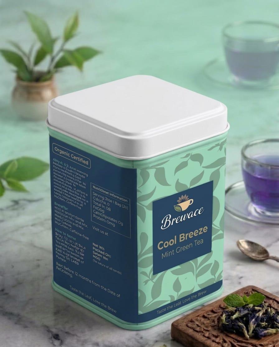 Cool Breeze (Mint Green Tea)