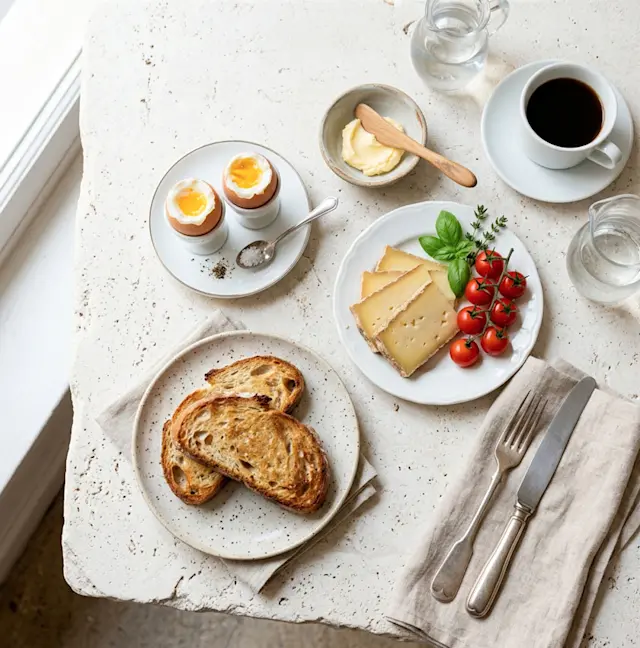 Le petit déjeuner salé, une autre façon de commencer la journée
