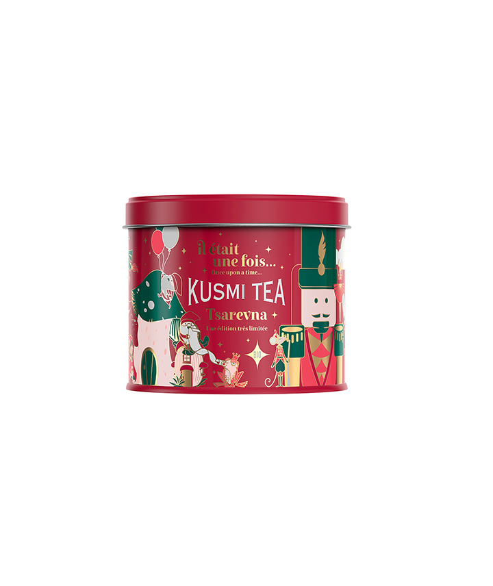 Thé noir bio Tsarevna épices de Noël - Boîte vrac Kusmi tea