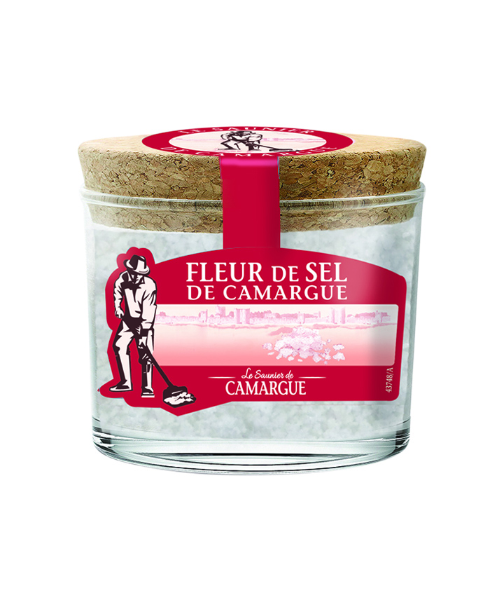 Fleur de sel pot en verre Le saunier de camargue Galeries Lafayette Le Gourmet
