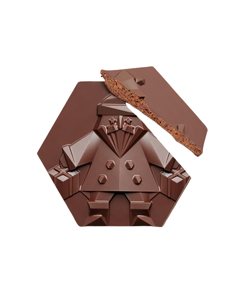 Hexa Père Noël - Chocolat Noir 75% Le chocolat alain ducasse