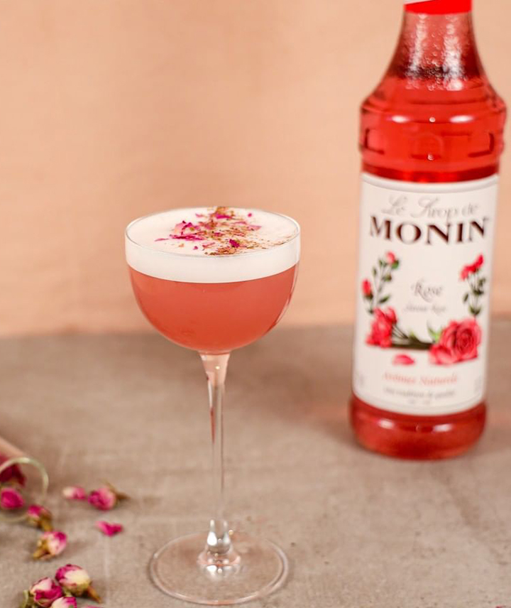 Rose - Le sirop de Monin Monin
