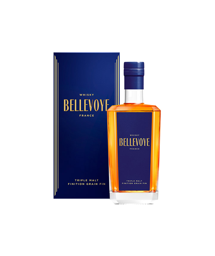 Whisky Bellevoye - Bleu triple malt « finition grain fin » - France