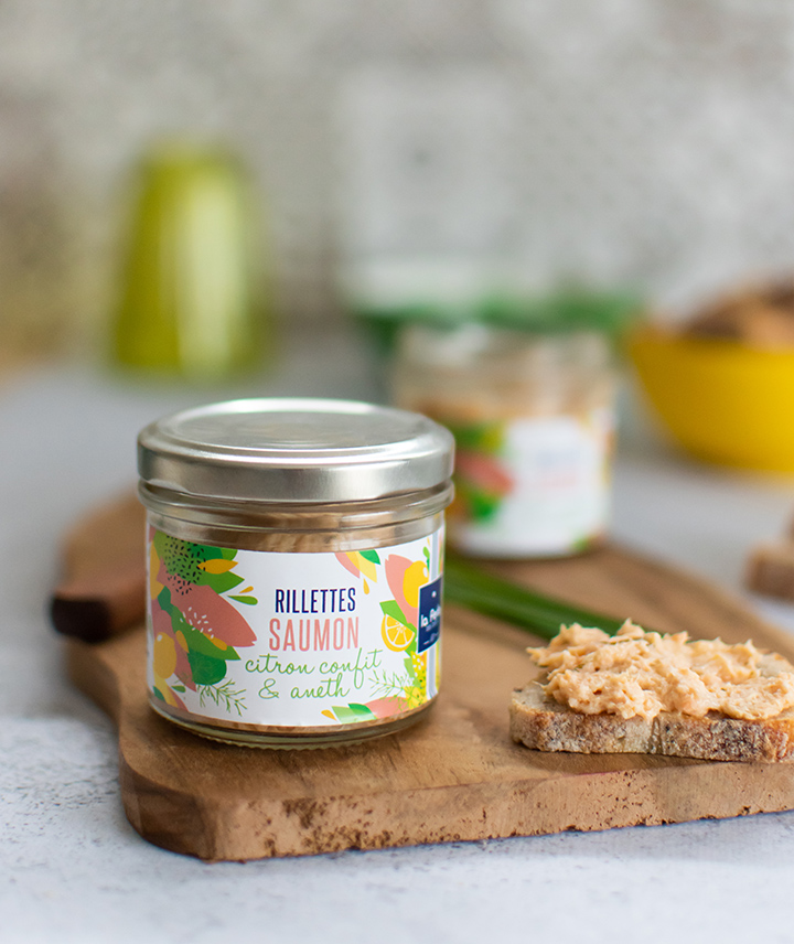 Rillettes De Saumon Aux Citrons Confits Et Aneth La Perle Des Dieux ...