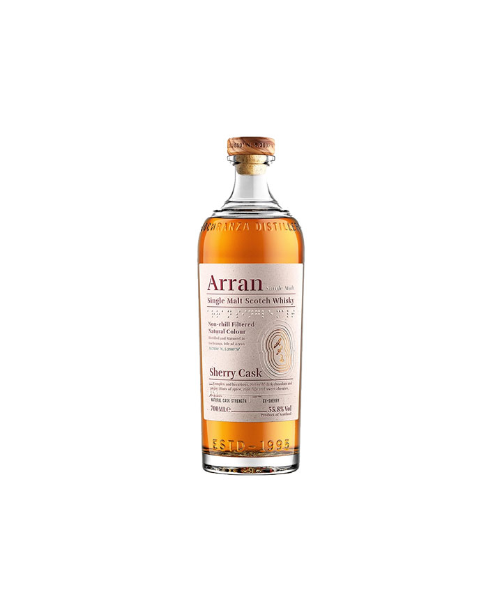 Whisky Arran - Single malt Sherry Cask The Bodega - Ile d'Arran ...