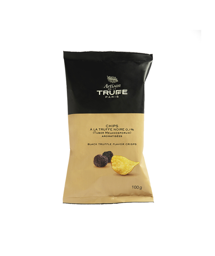 Chips Française nà la truffe noire 0.2% (Tuber melanosporum) 100gr