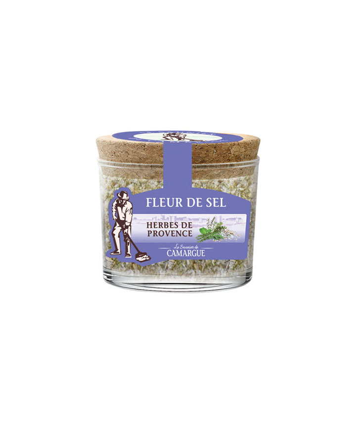 Fleur de sel aux herbes de Provence Le saunier de camargue Galeries Lafayette Le Gourmet