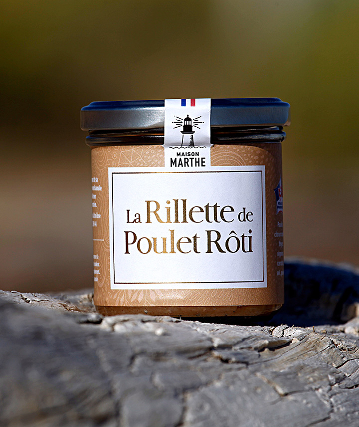 Rillette de poulet rôti Maison marthe | Galeries Lafayette Le Gourmet