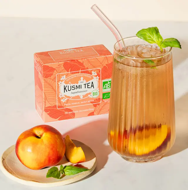 Infusion glacée AquaSummer par Kusmi Tea