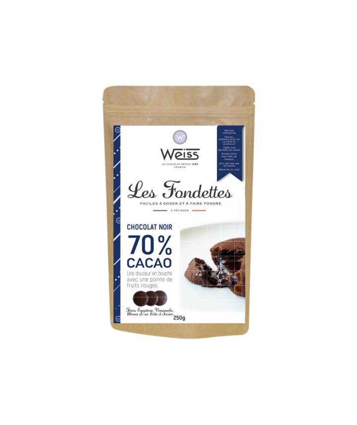 Tablette chocolat artisanale au lait entier - Chocolat Weiss