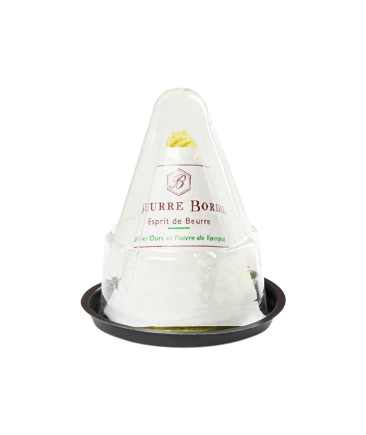 Beurre Bordier sensation ail des ours et poivre de Kampot Bordier Galeries Lafayette Le Gourmet