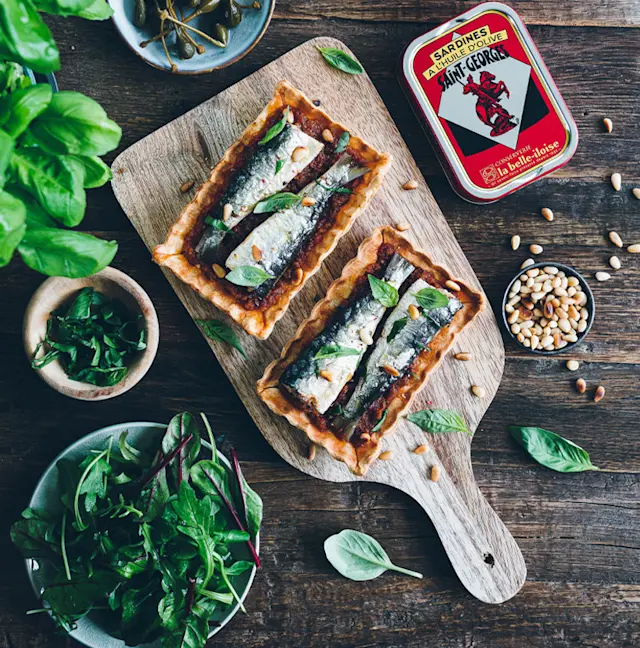 Les feuilletés aux Sardines Saint-Georges La Belle-Iloise 