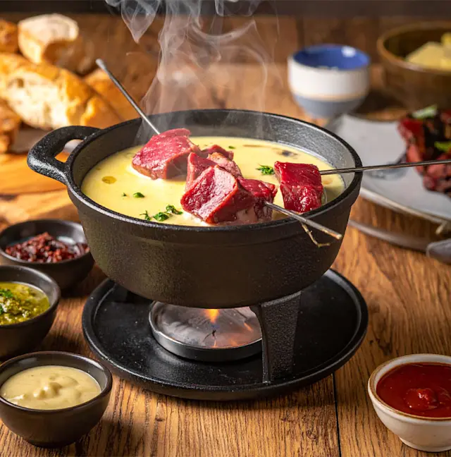 Une fondue bourguignonne et astuces pour la réussir