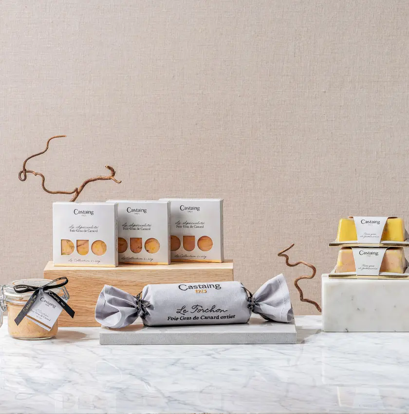 Foie gras et délices de la cuisine landaise avec Castaing
