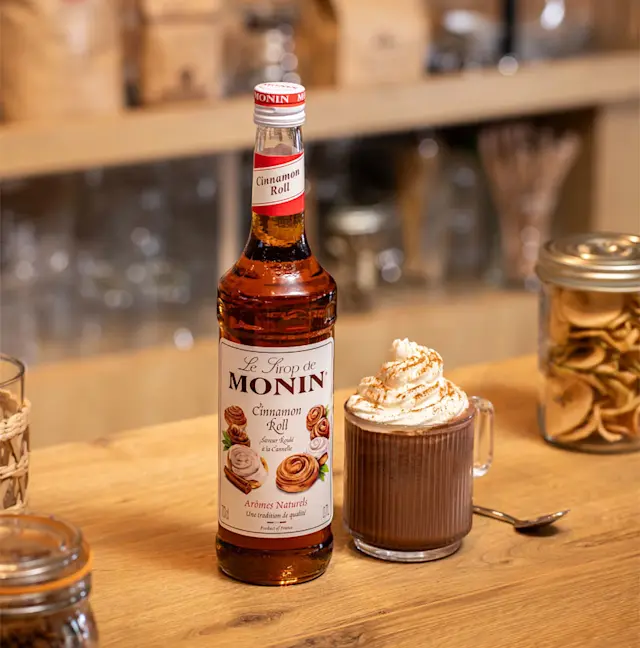 Chocolat chaud roulé à la cannelle MONIN 