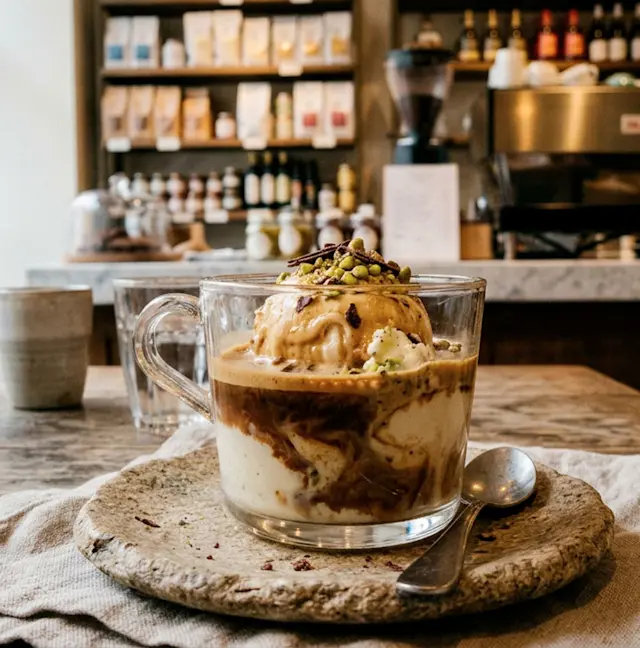 Idées recettes de l'affogato : le dessert italien café-glace express
