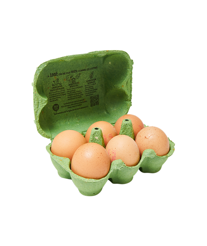6 œufs bio