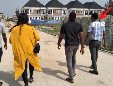 See What This Lagos Developer Did To Me During A Client Inspection in VGC
