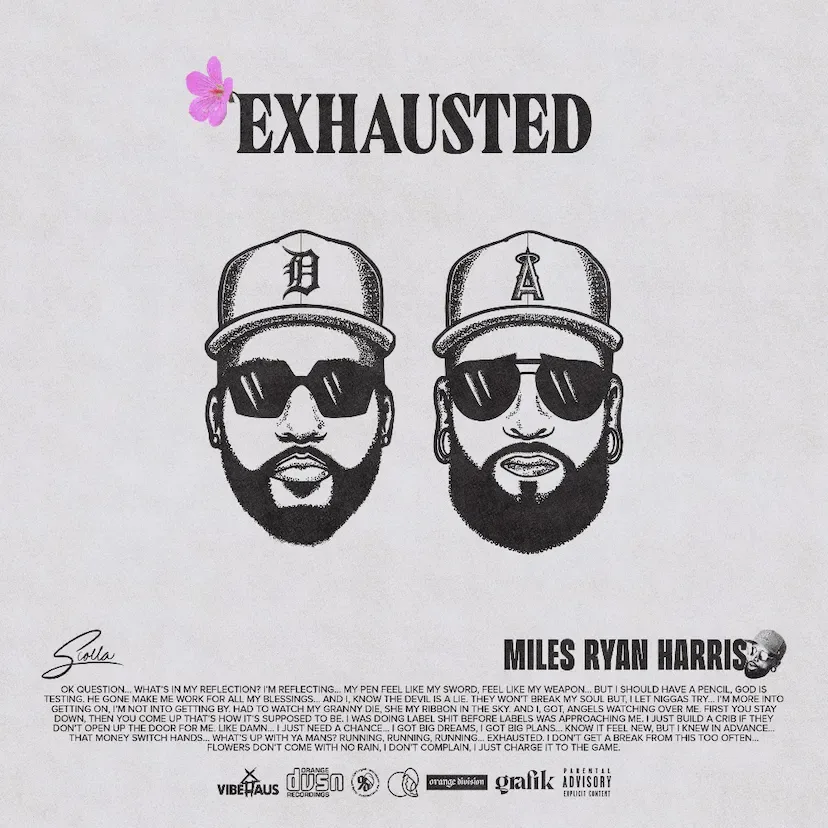 Cover Image for Miles Ryan Harris - Exhausted (feat. Scolla) Test