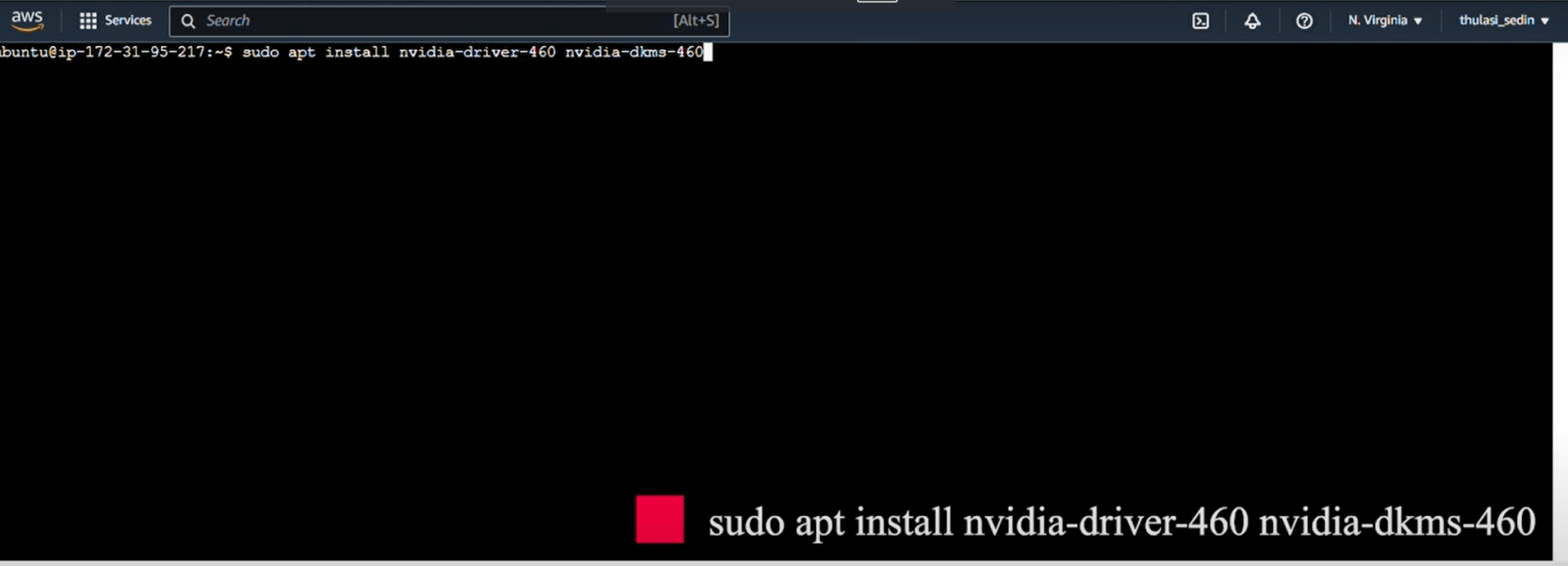 Installing and Configuring GPU on AWS EC2 Instance