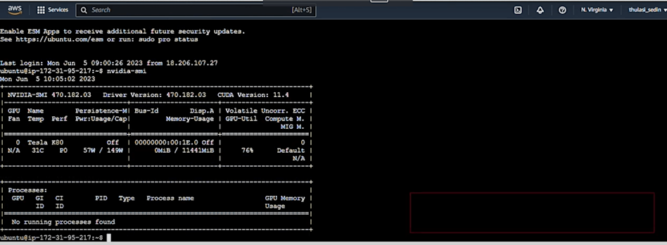 Installing and Configuring GPU on AWS EC2 Instance