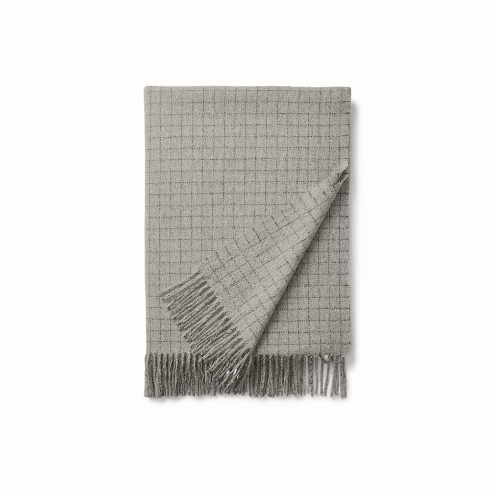 windowpane alpaca throw