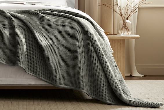 Juniper Waffle BedBlanket