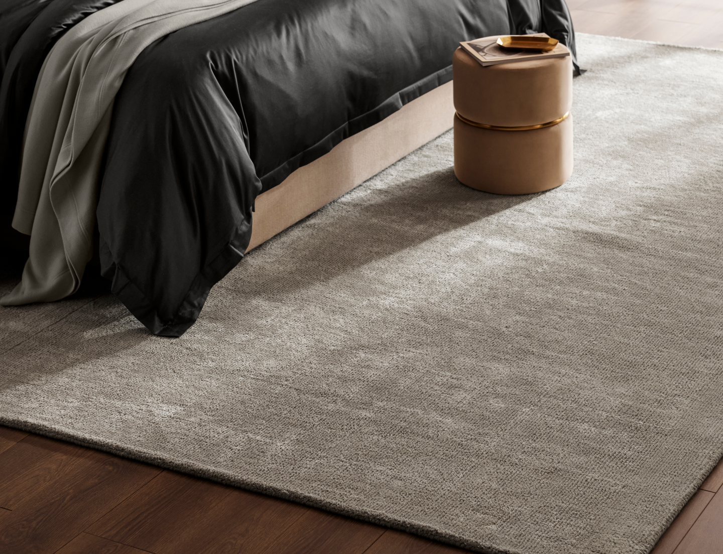 Middle Module 1 - Two-Tone Ribbed Rug