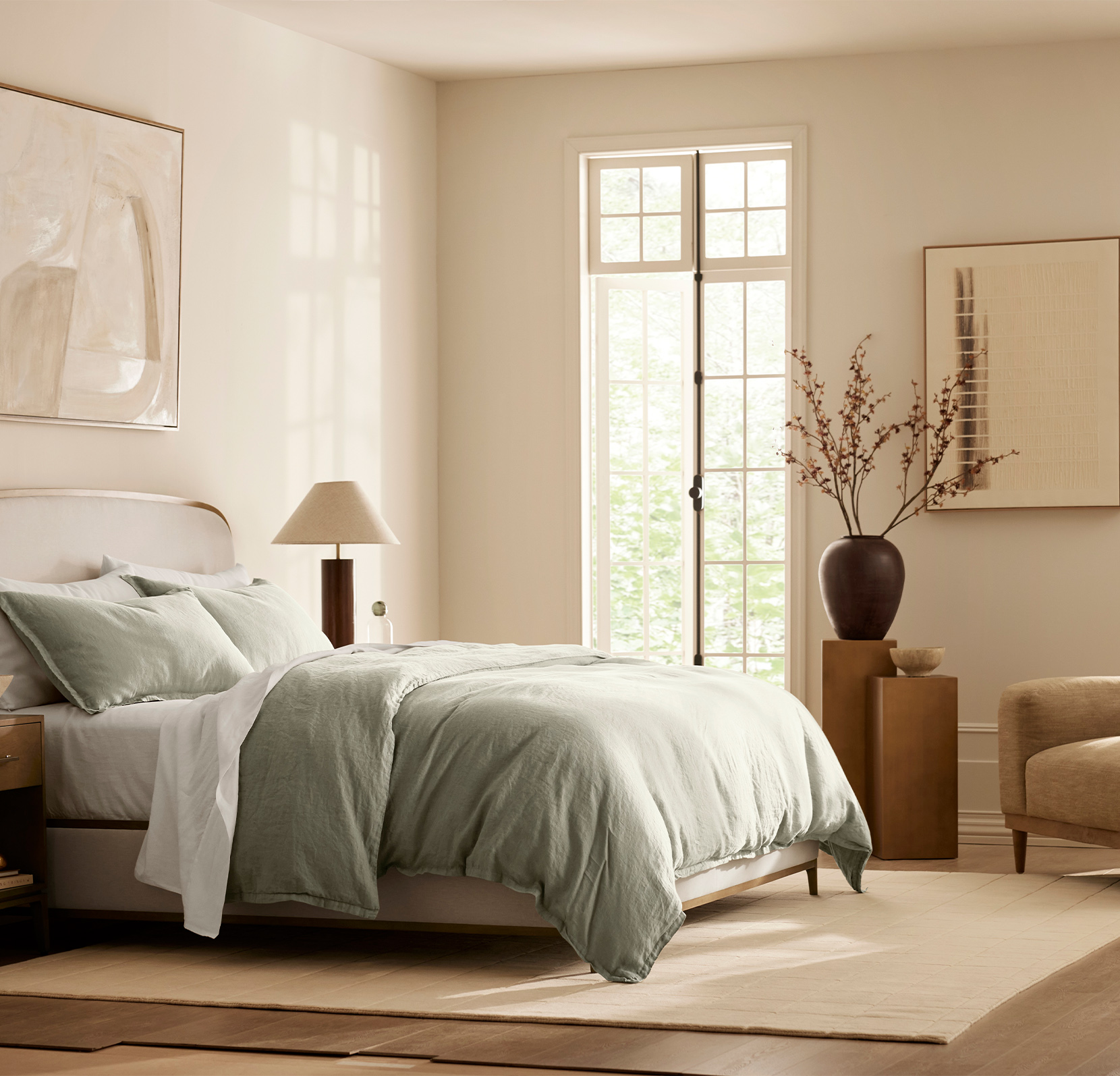 LinenDuvetSet_Sageleaf_Lifestyle1_02212024 (2).jpg Complete Linen Bundle - Slide 16