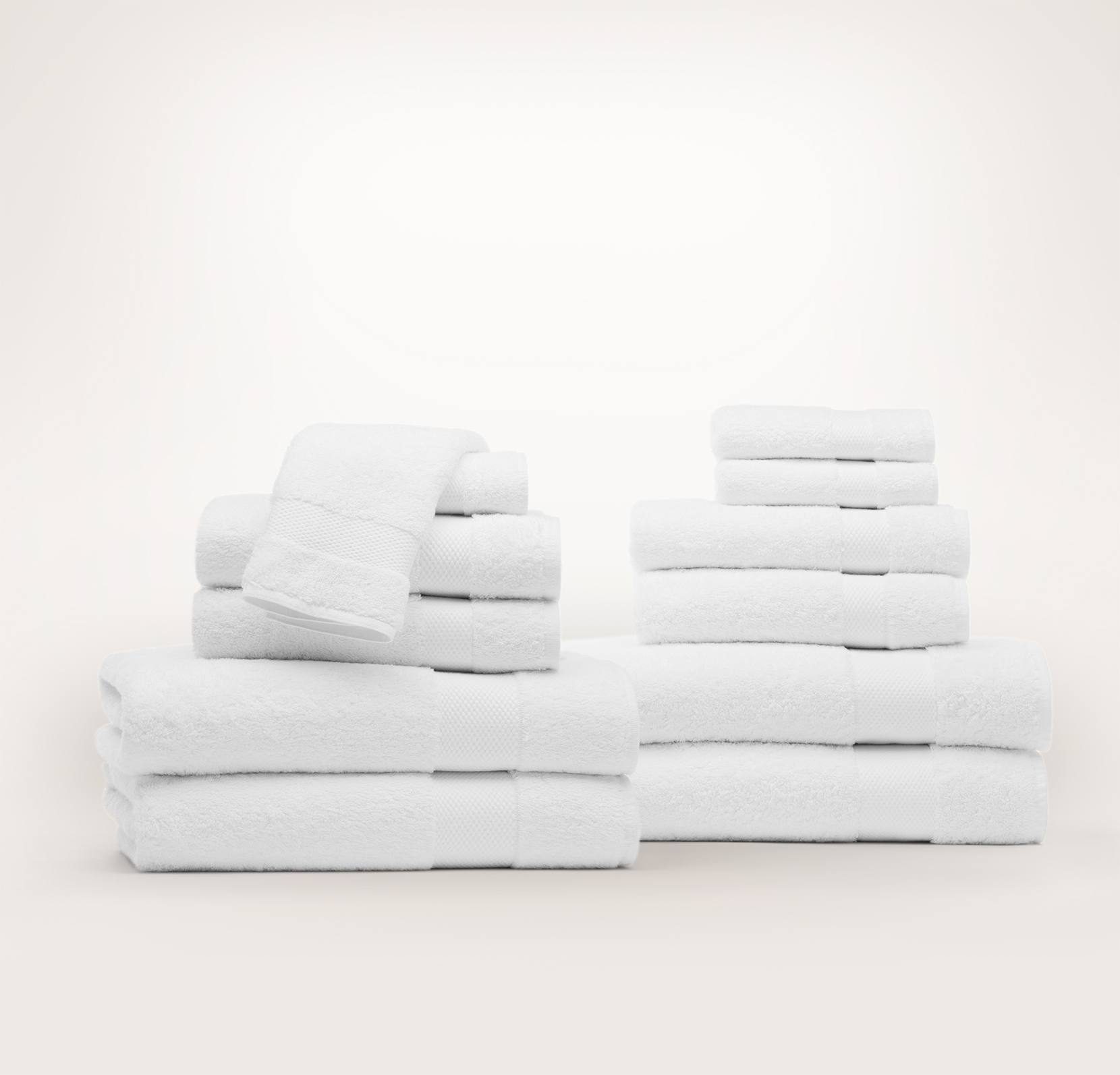 Organic Cotton Luxuriously Plush Bath Towel 10 Piece Set