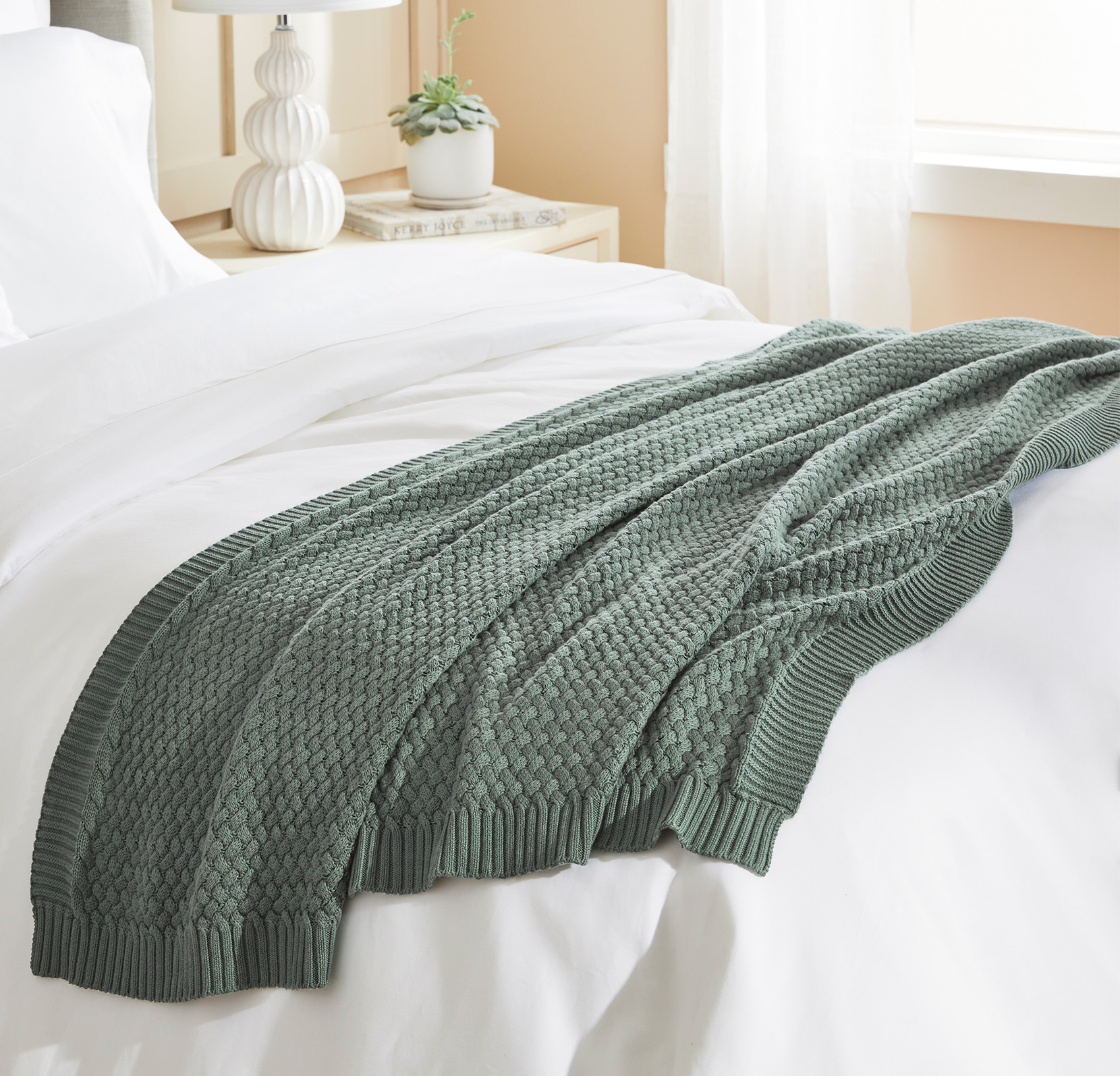 undefined Spruce Sweater Knit Throw Blanket - Slide 3